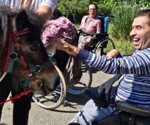 Terapijsko jahanje za osmijehe korisnika Brašćina
